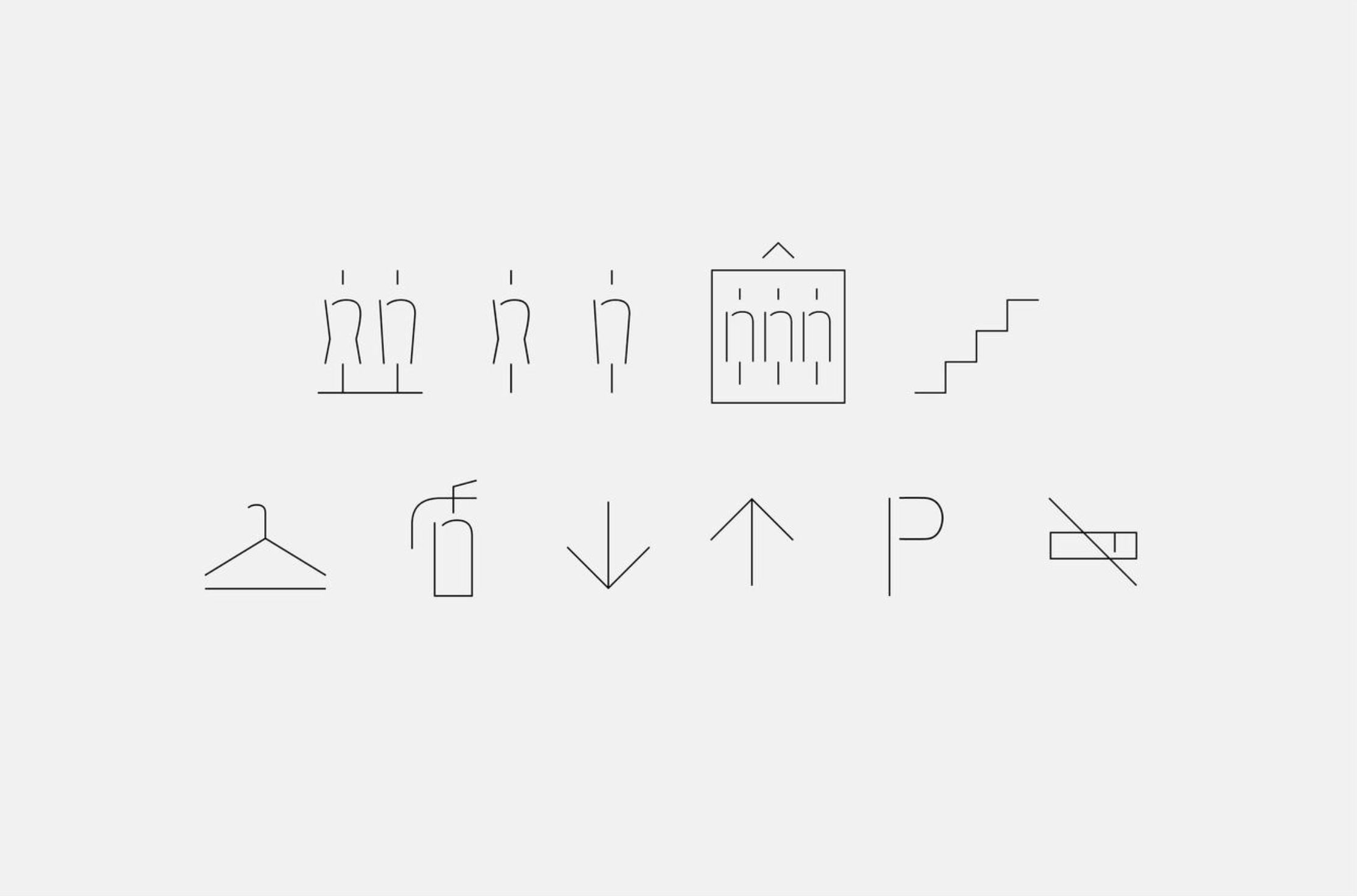 Oakwood signage icons